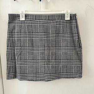 Plaid Mini Skirt